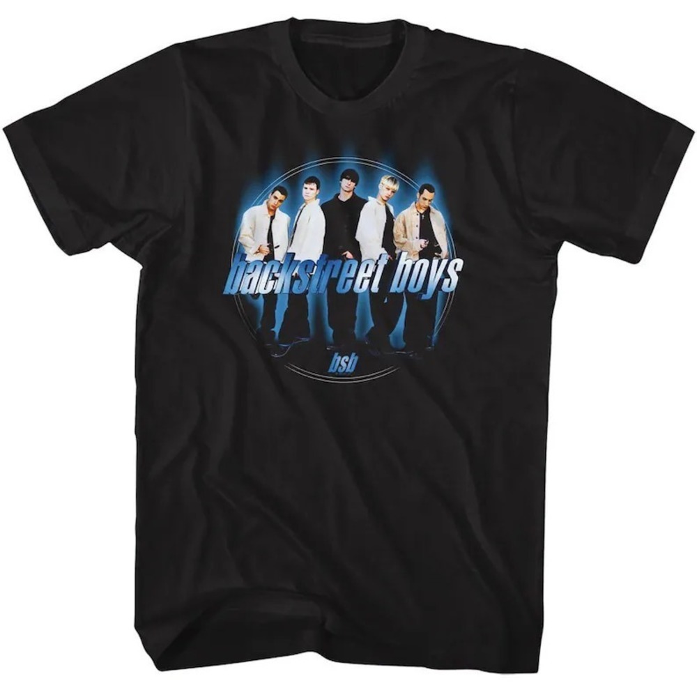 Backstreet Boys Blue Circle Logo Unisex Shirt Gift For Fan